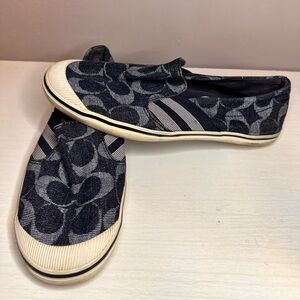 Coach Women Blue Demin 7 1/2 Shoes